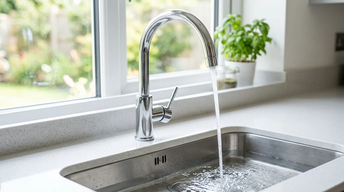 Local Plumbing Master Pros same day plumber fixing a faucet in Chesterfield, IL